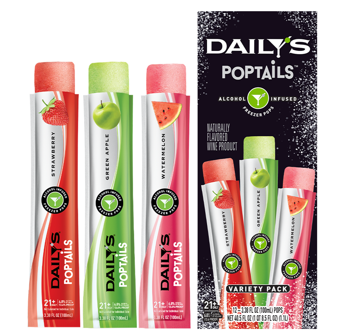 Daily's Island Runner Frozen Cocktail Pouch 296 mL